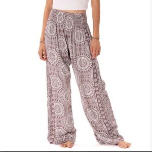 Nosara Printed Wide Leg Pants - Size L